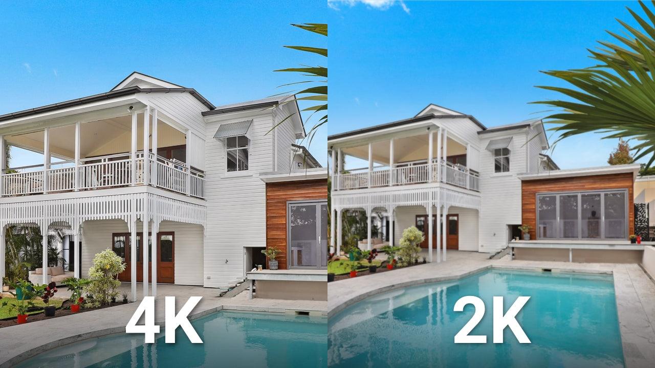 Security Camera Systems & Professional Installation in Los Angeles 4k vs 2k